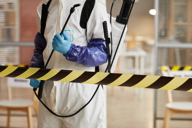 Professional Blood Cleanup technician working in Cathedral City, CA